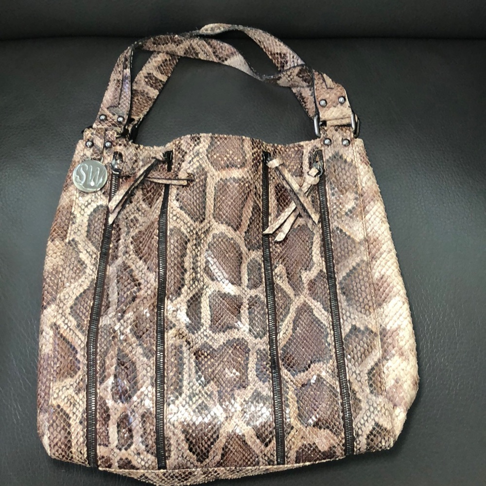 Stuart Weitzman Aligator Purse